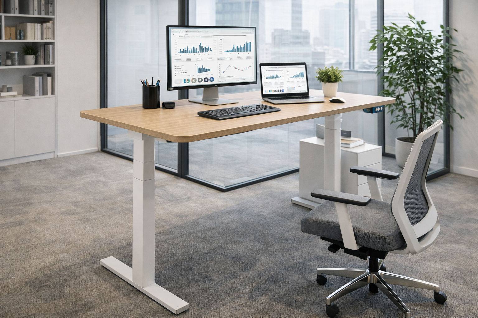 Ergonomik Yükseklik Ayarlı Masa: Verimlilik ve Konfor Rehberi 1