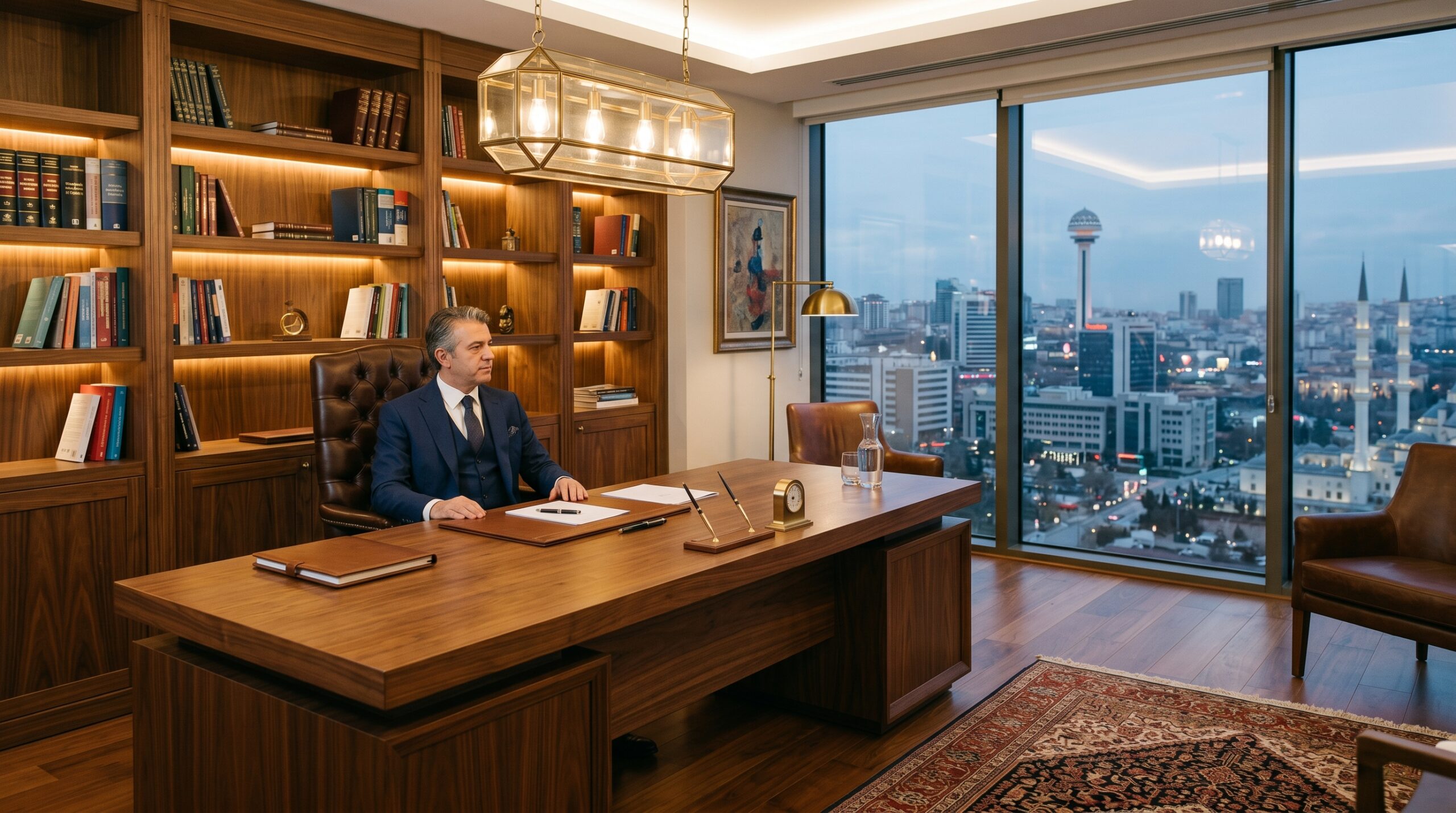Ankara law firm office furniture project — executive suite