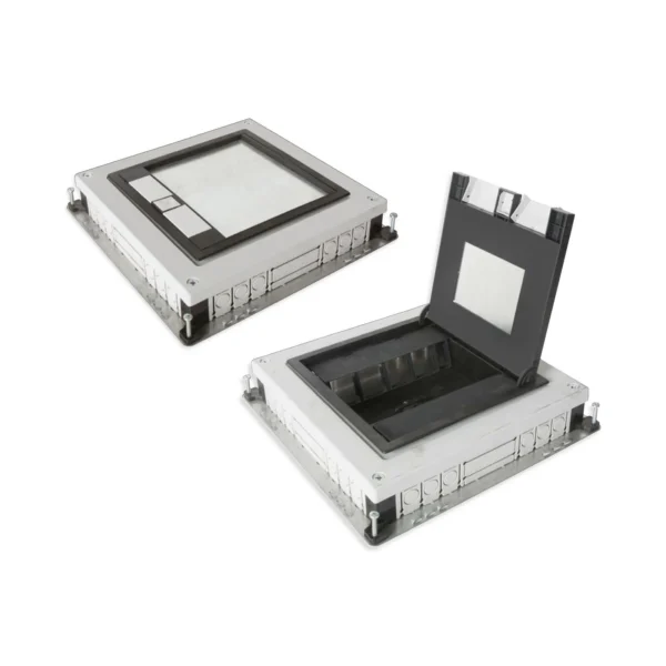 16-Module Underfloor Socket Box Underfloor Systems