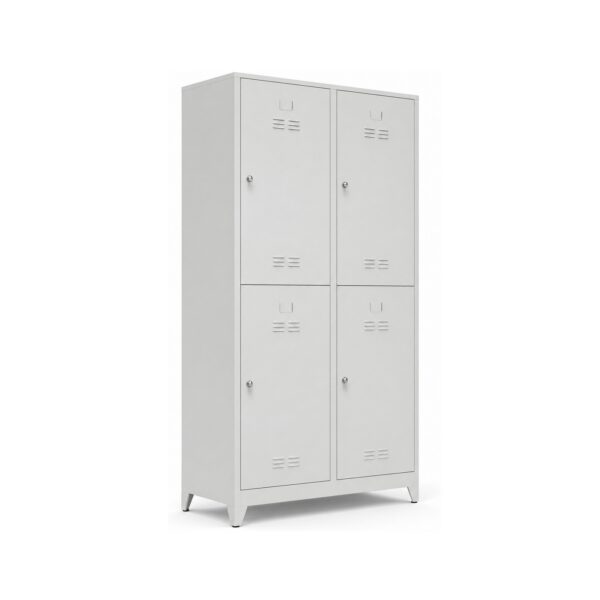 4-Person Metal Locker Locker Cabinet