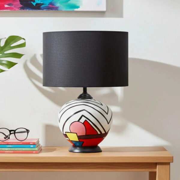5lamp Pop Mation Seramik Abajur