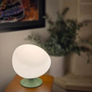 5lamp Egg Renkli Opak Gövde Masa Aydınlatması Yeşil 1