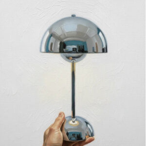 5lamp Nook Pastel Metal Masa Aydınlatması Krom 1