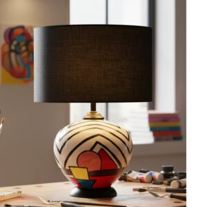 5lamp Pop Mation Seramik Abajur 2
