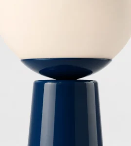 5lamp Lumia Metal Opal Cam G9 Masa Lambası Mavi 2