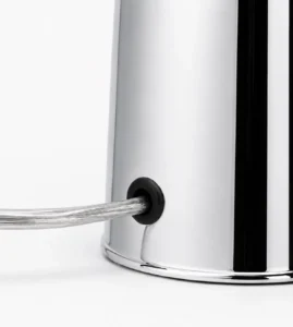 5lamp Lumia Metal Opal Cam G9 Masa Lambası Krom 3