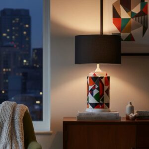 5lamp Specturum Seramik Abajur 4