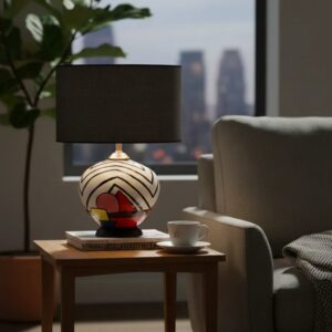 5lamp Pop Mation Seramik Abajur 5