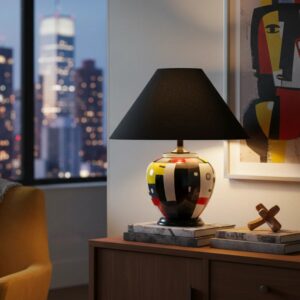 5lamp Orbit Seramik Abajur 5