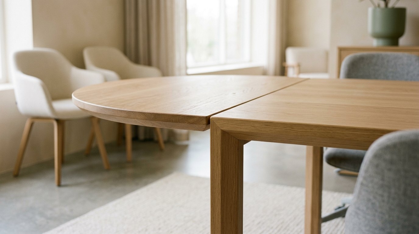 6 Kişilik Toplantı Odası: Oval, Kare ve L Masa Formları