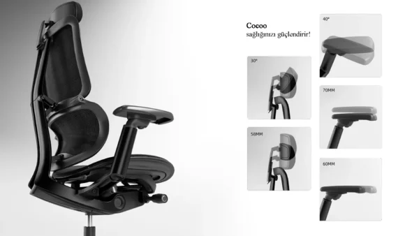 Cocoo, çalışma koltuğu