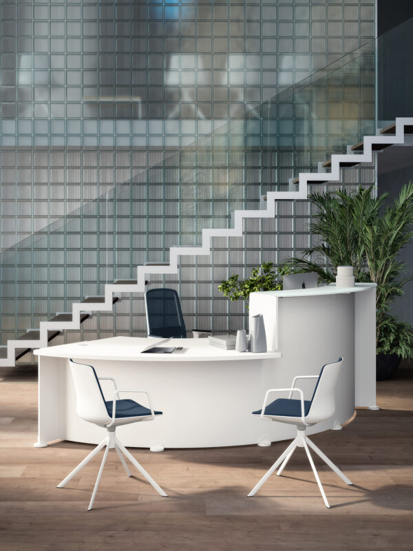 Reception Glass, banko