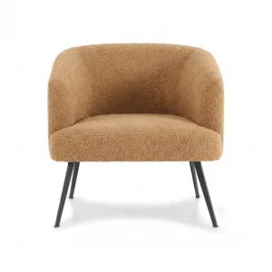 Mello berjer koltuk — taba bouclé
